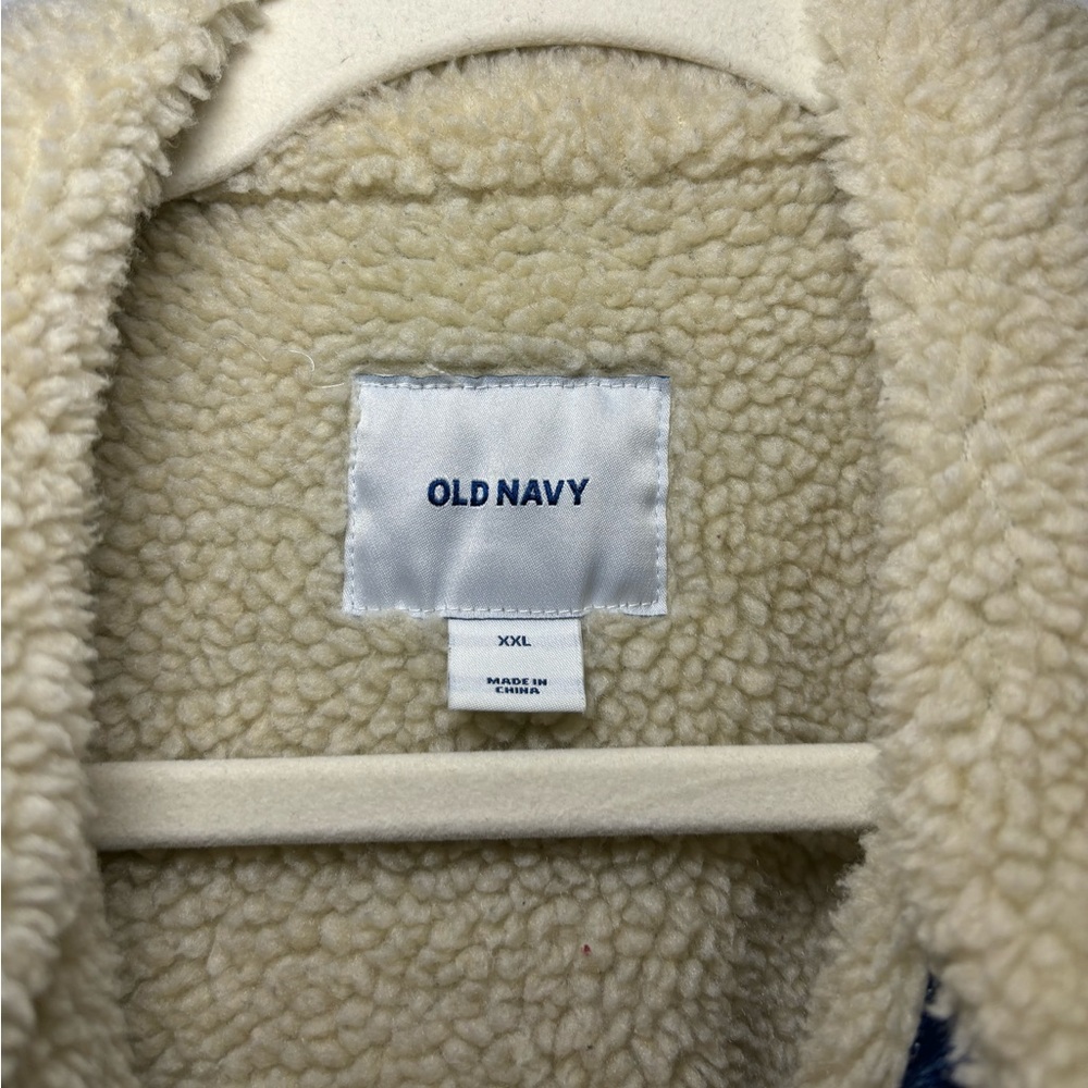 Old Navy Sherpa Jean Jacket - Picture 7 of 7